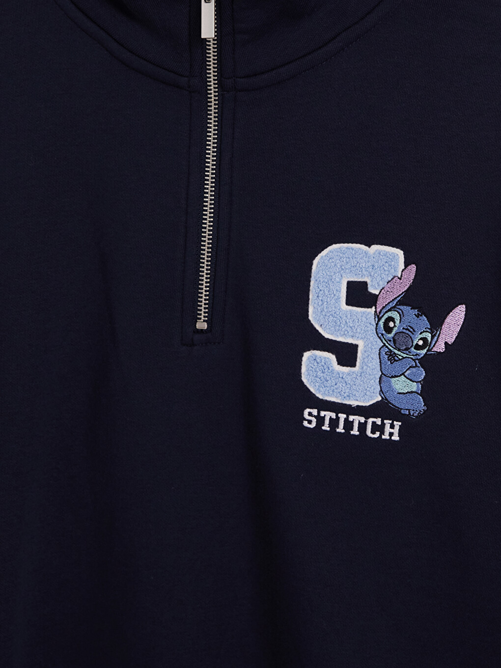 Ženska Debela Oversize Dukserica S Vezenim Stitch Motivom-6
