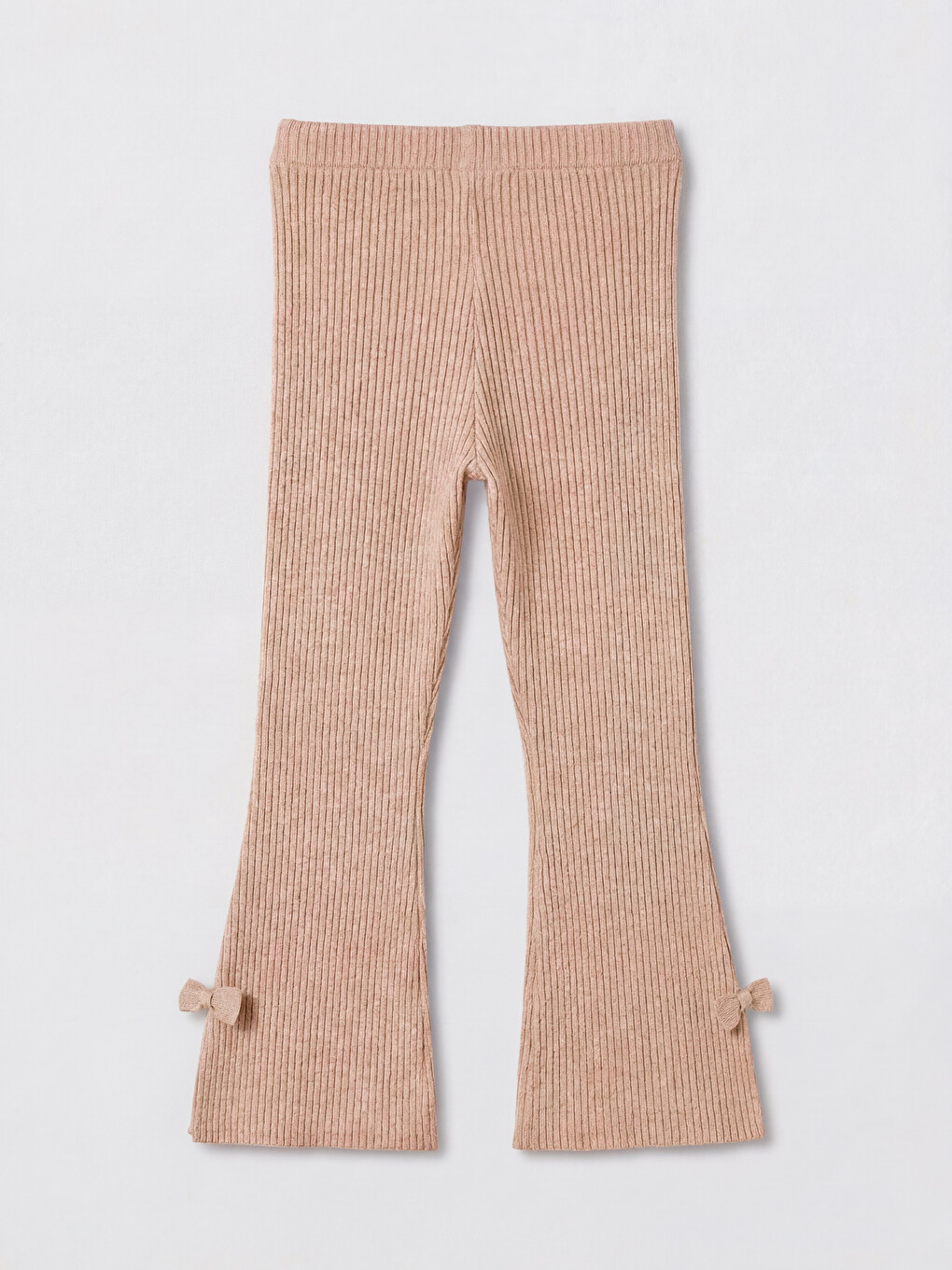 Leggings En Maille Évasés Pour Filles-1