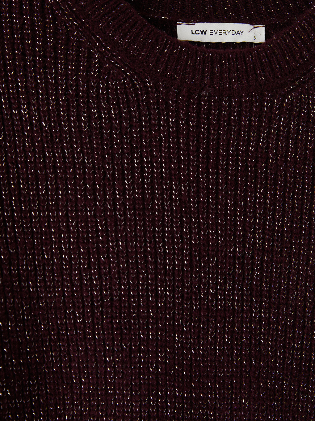 Woman Bordeaux Sweater-2