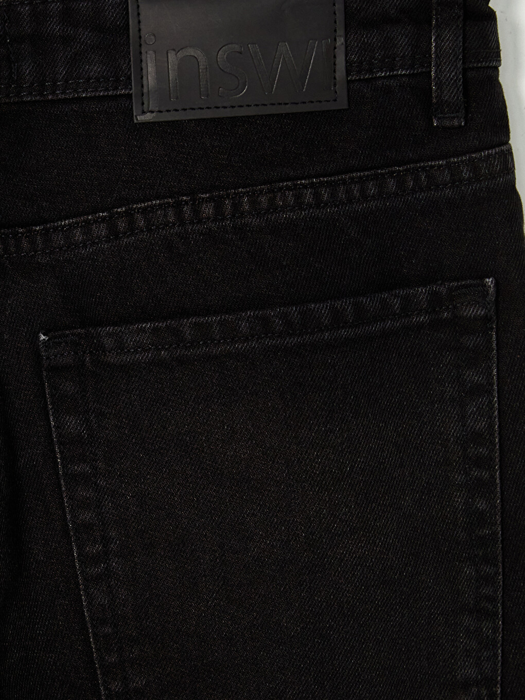 Siyah 745 Baggy Fit Erkek Jean Pantolon-2