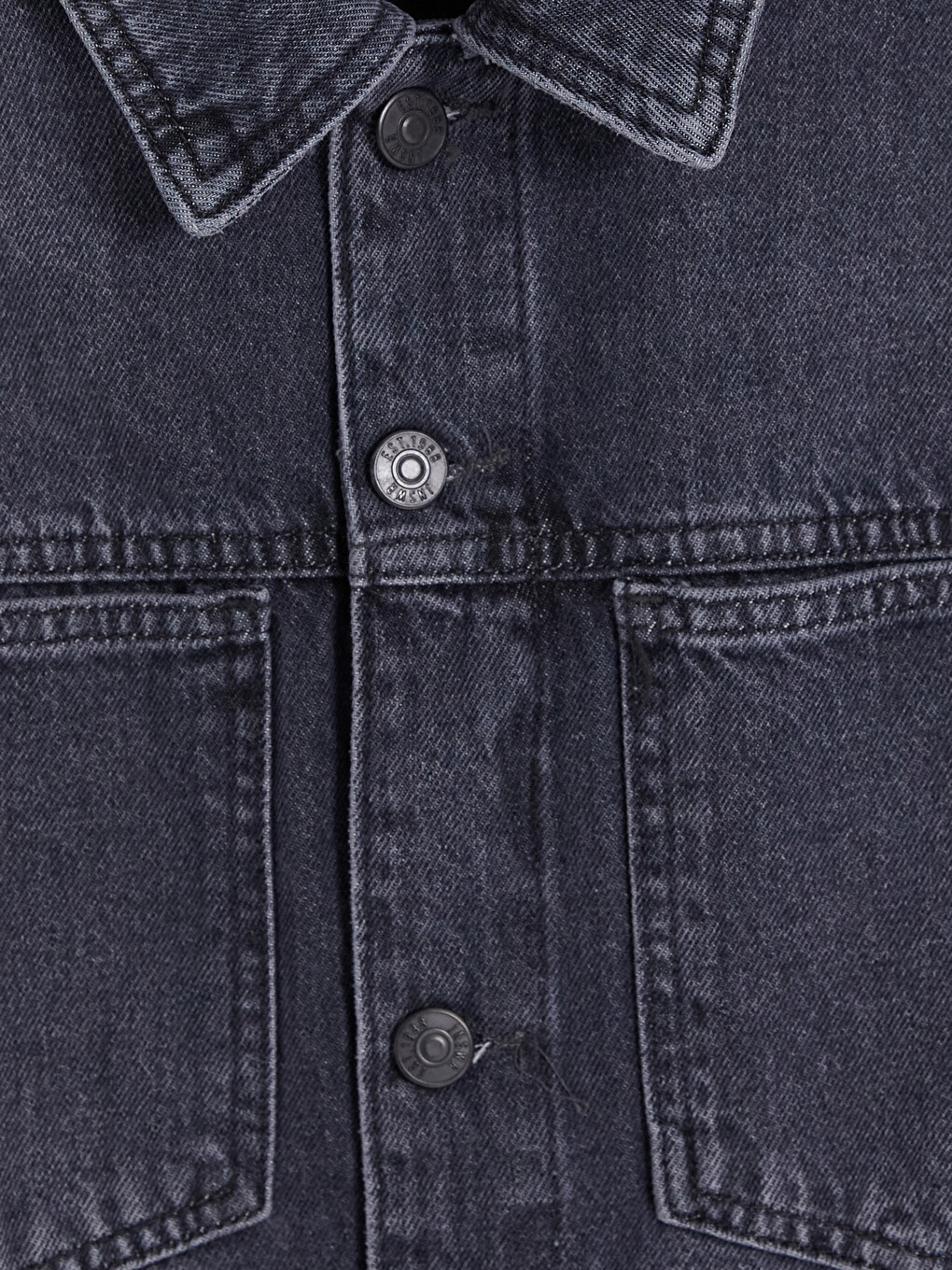 Loose Fit Men's Jean Jacket-1