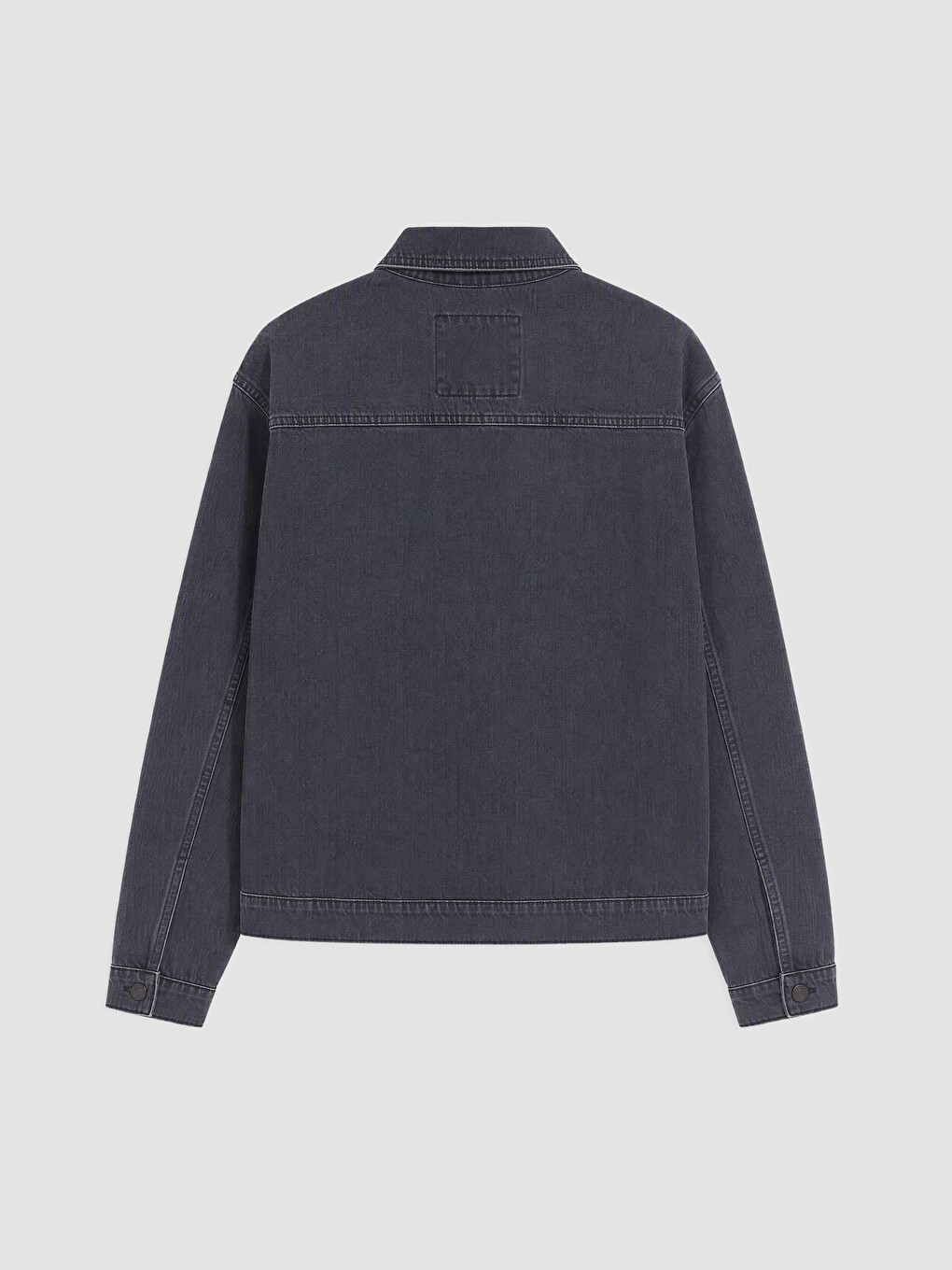 Loose Fit Men's Jean Jacket-2
