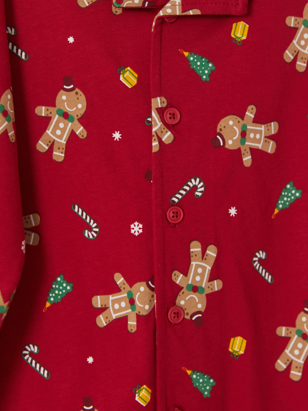 Shirt Collar Boys' Pyjamas Set-3