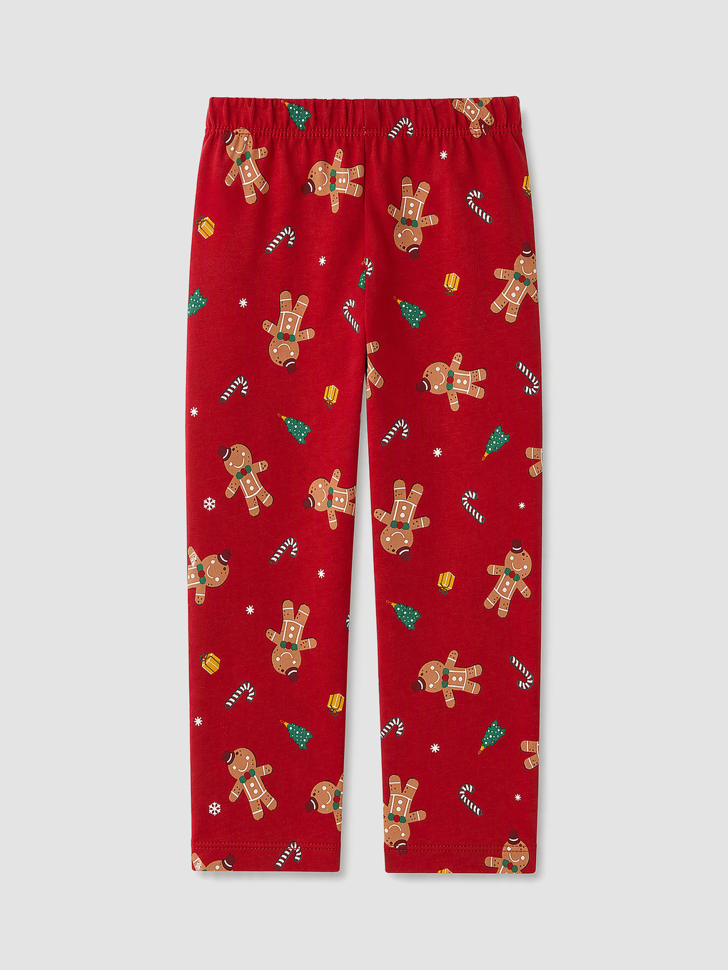 Shirt Collar Boys' Pyjamas Set-7