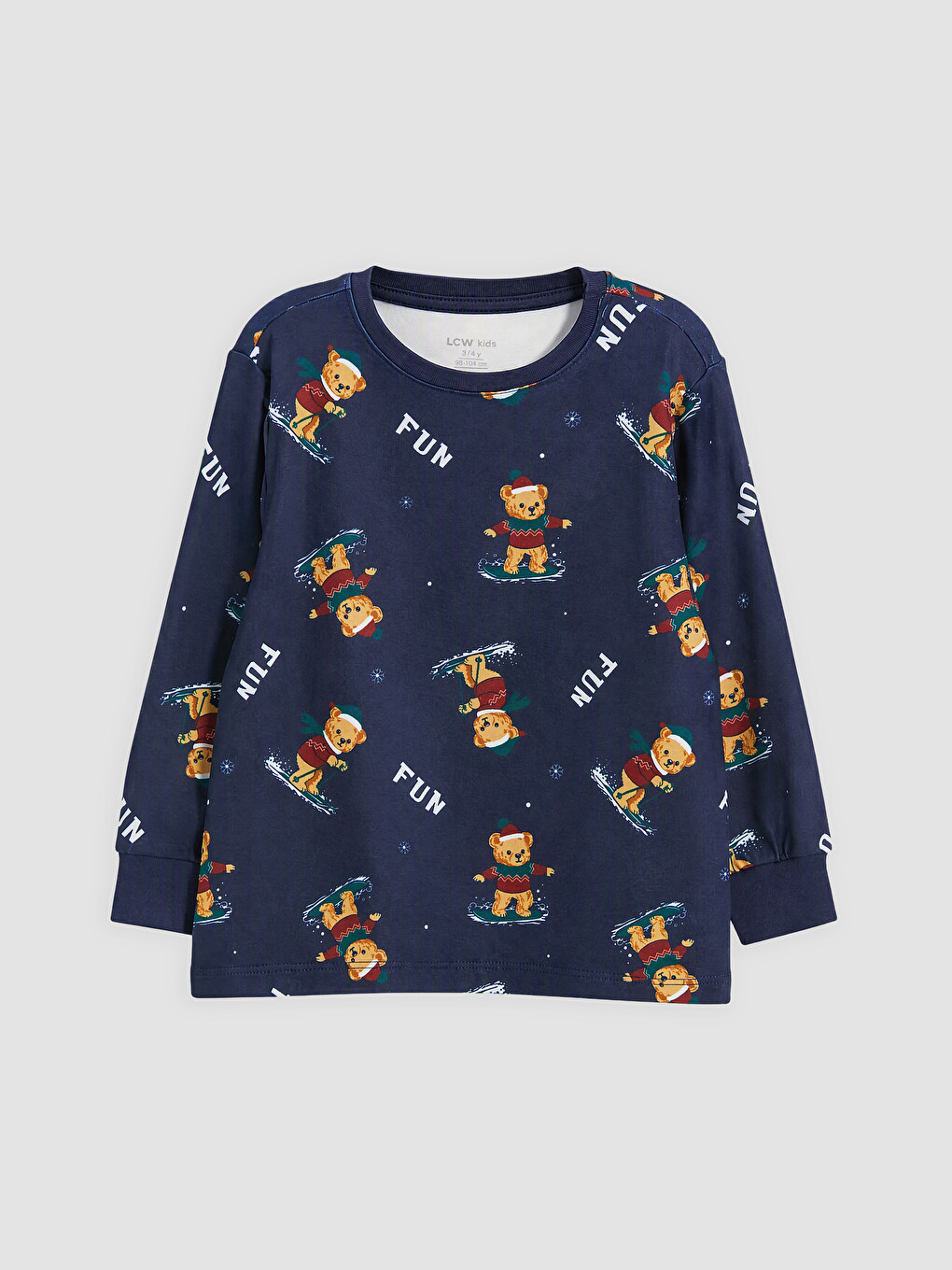 Boy Navy Pyjama Set-1