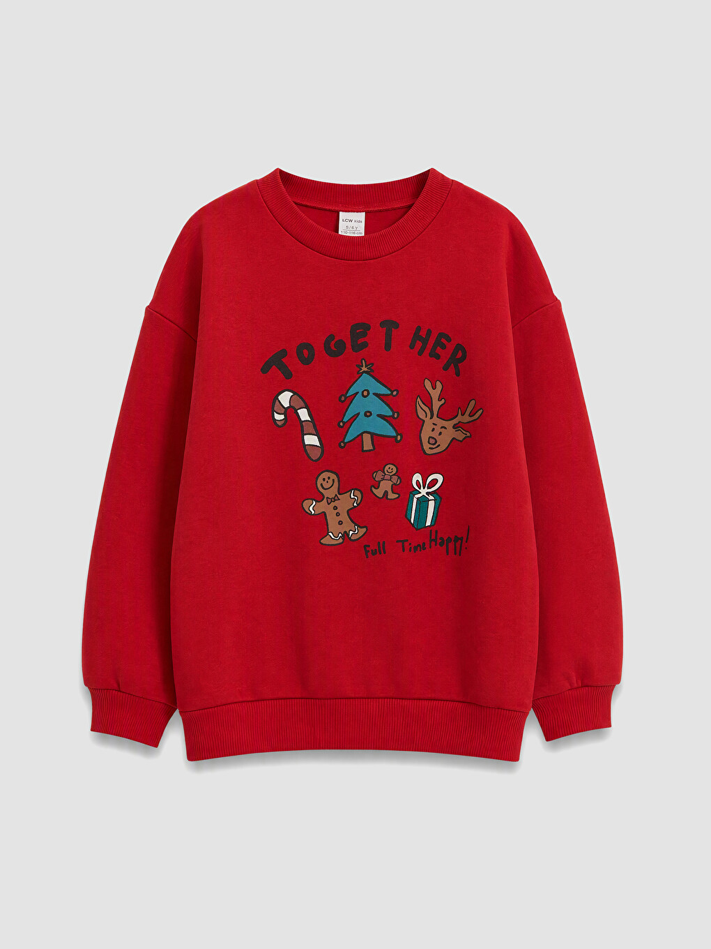Printed Boys' Thick Sweatshirt