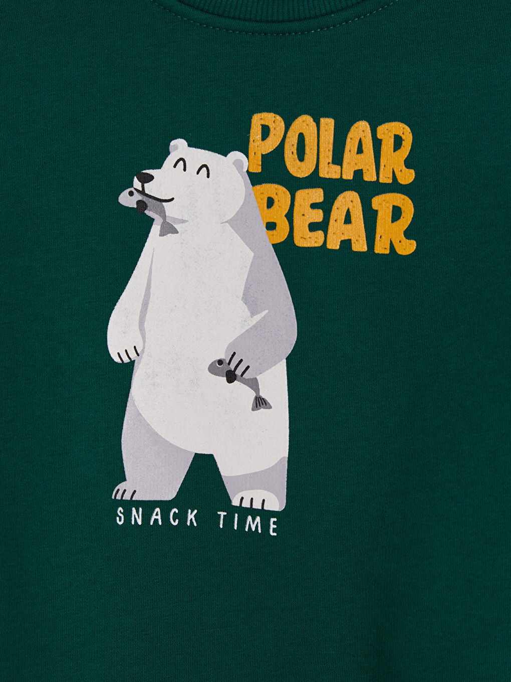 Printed Thick Boys' Sweatshirt-2
