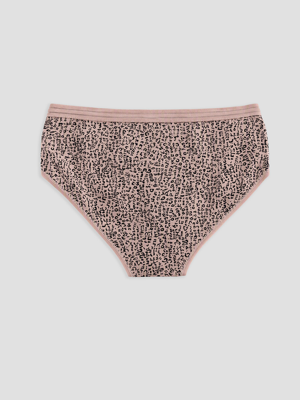 Kahverengi Leopar Desenli Hipster Külot-4