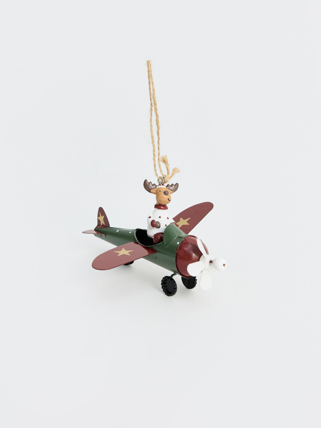 Airplane Figured Hangable New Year Ornament-1