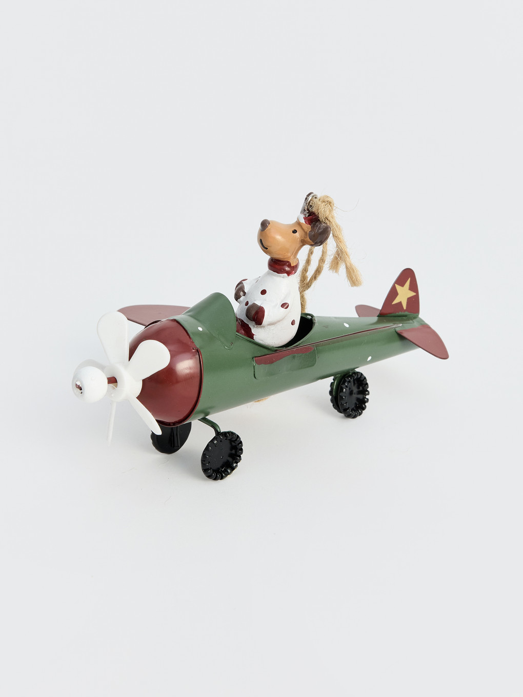 Airplane Figured Hangable New Year Ornament-2