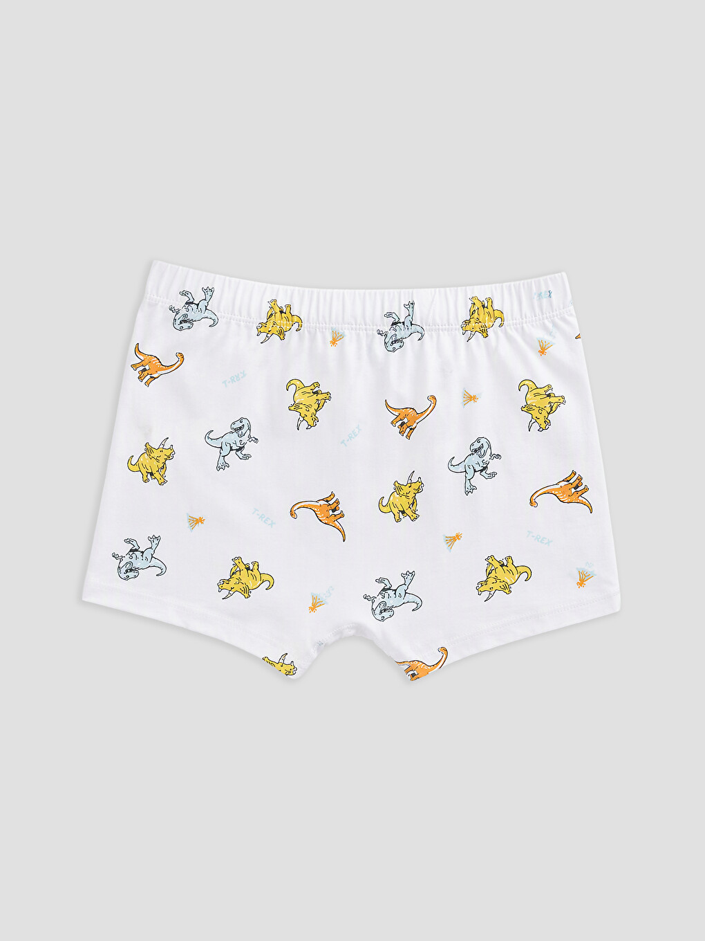 Beyaz 3'lü Erkek Çocuk Boxer-4