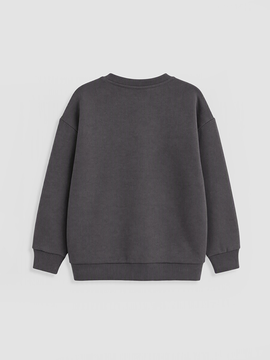 Antrasit Minecraft Payetli Erkek Çocuk Sweatshirt-1