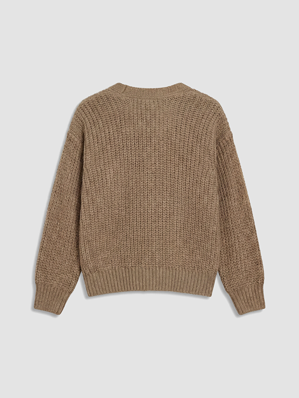 V Neck Girls' Knitwear Cardigan-2