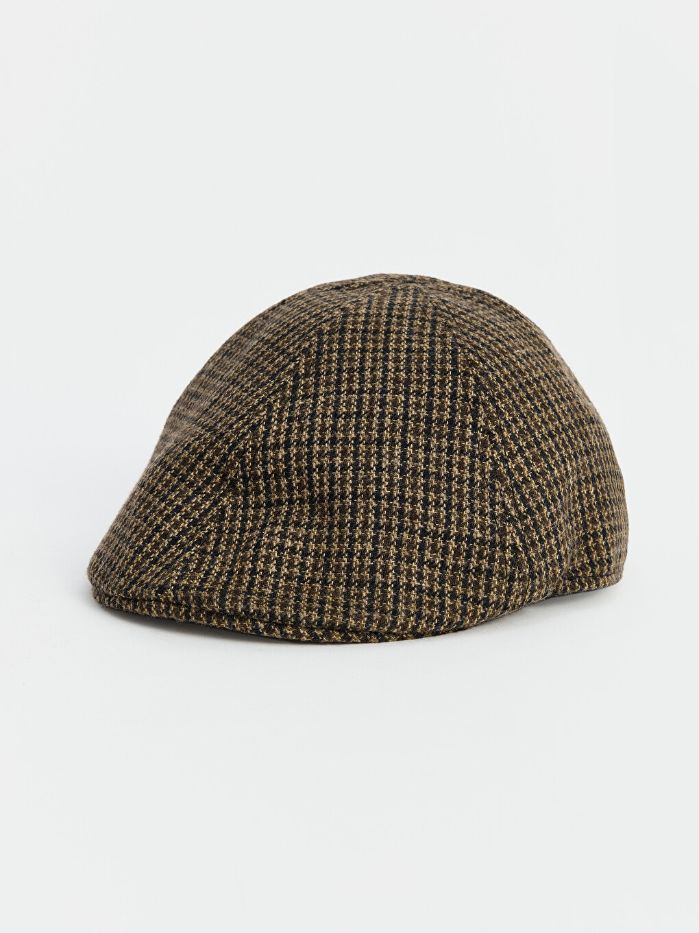 Man Brown Flat Cap