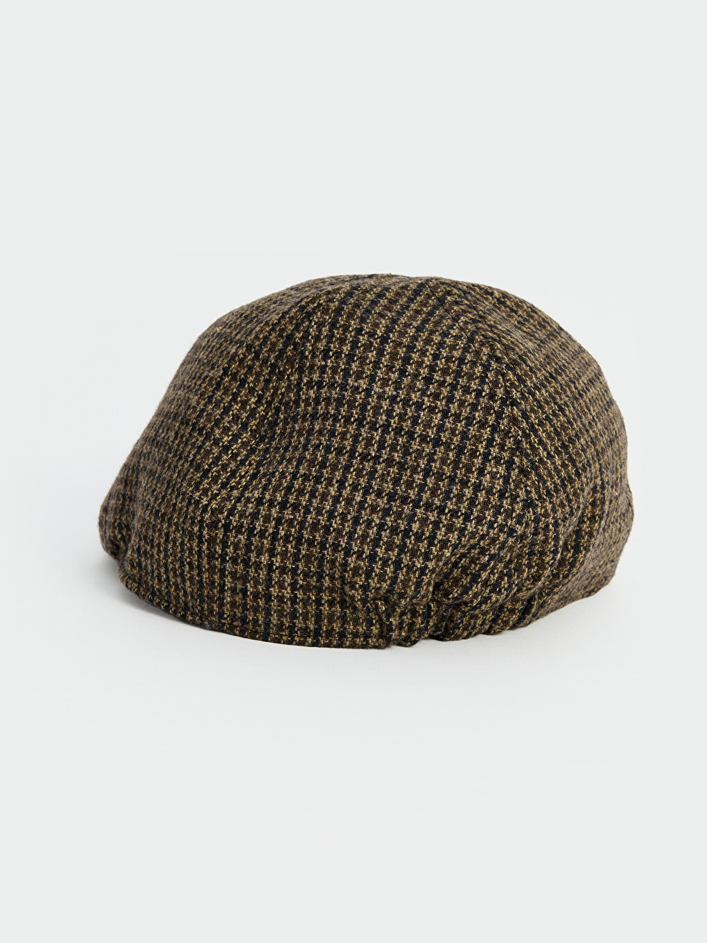 Man Brown Flat Cap-2