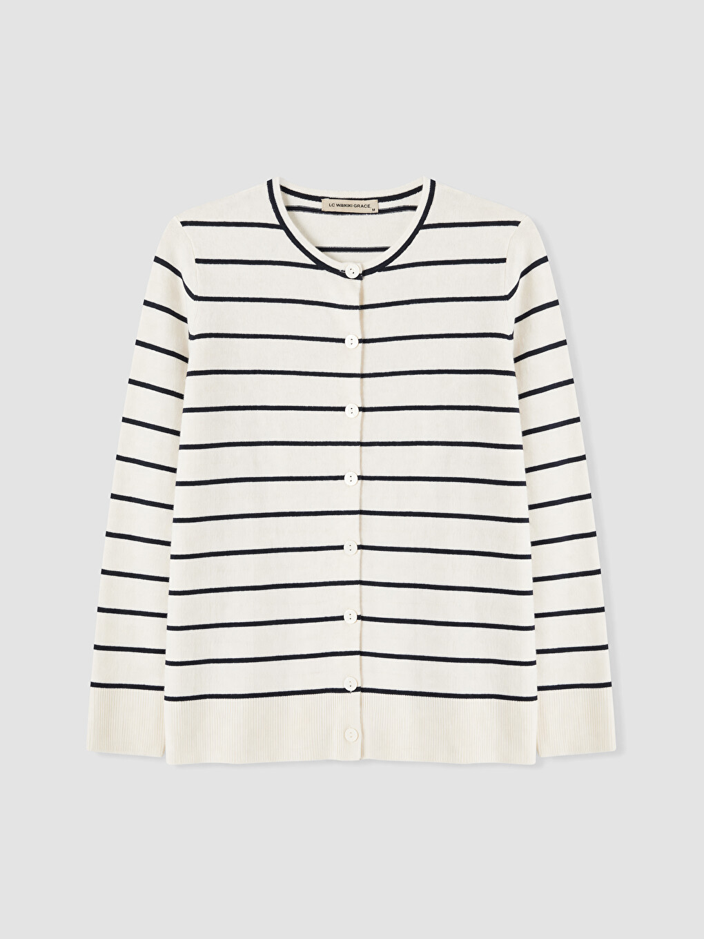 Woman Beige Cardigan-4