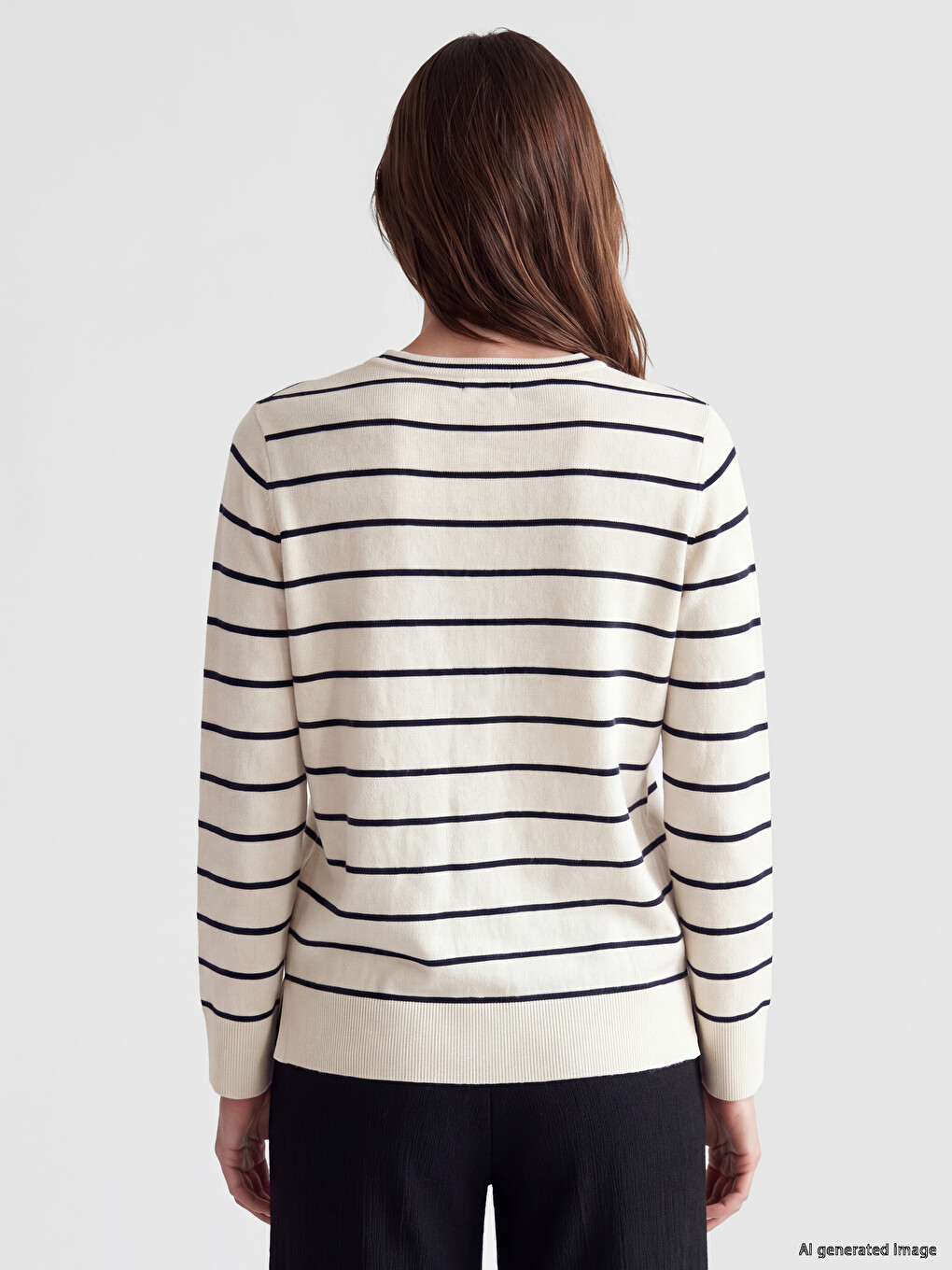 Woman Beige Cardigan-3