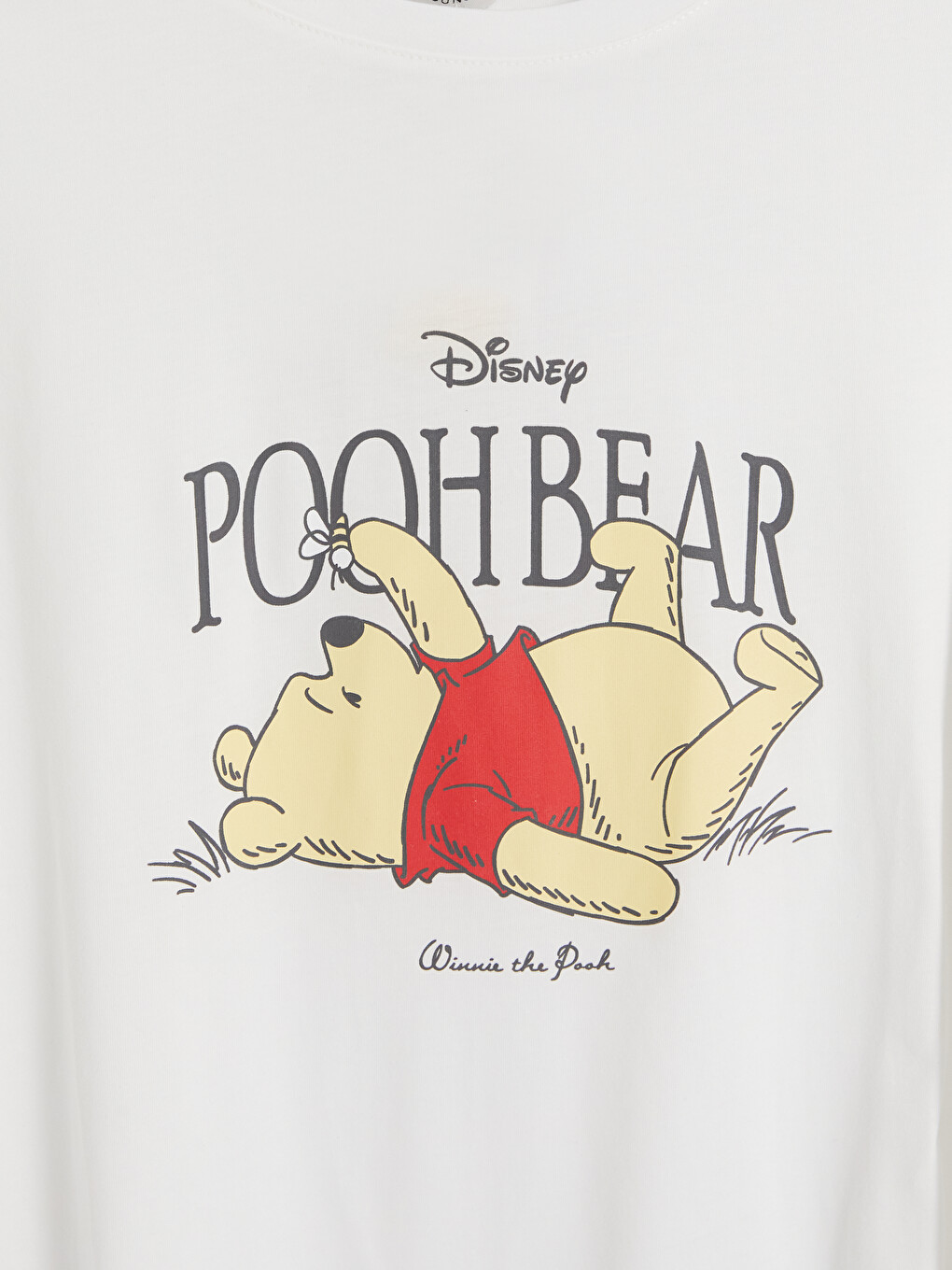 Ekru Winnie The Pooh Kadın Pijama Takımı-2