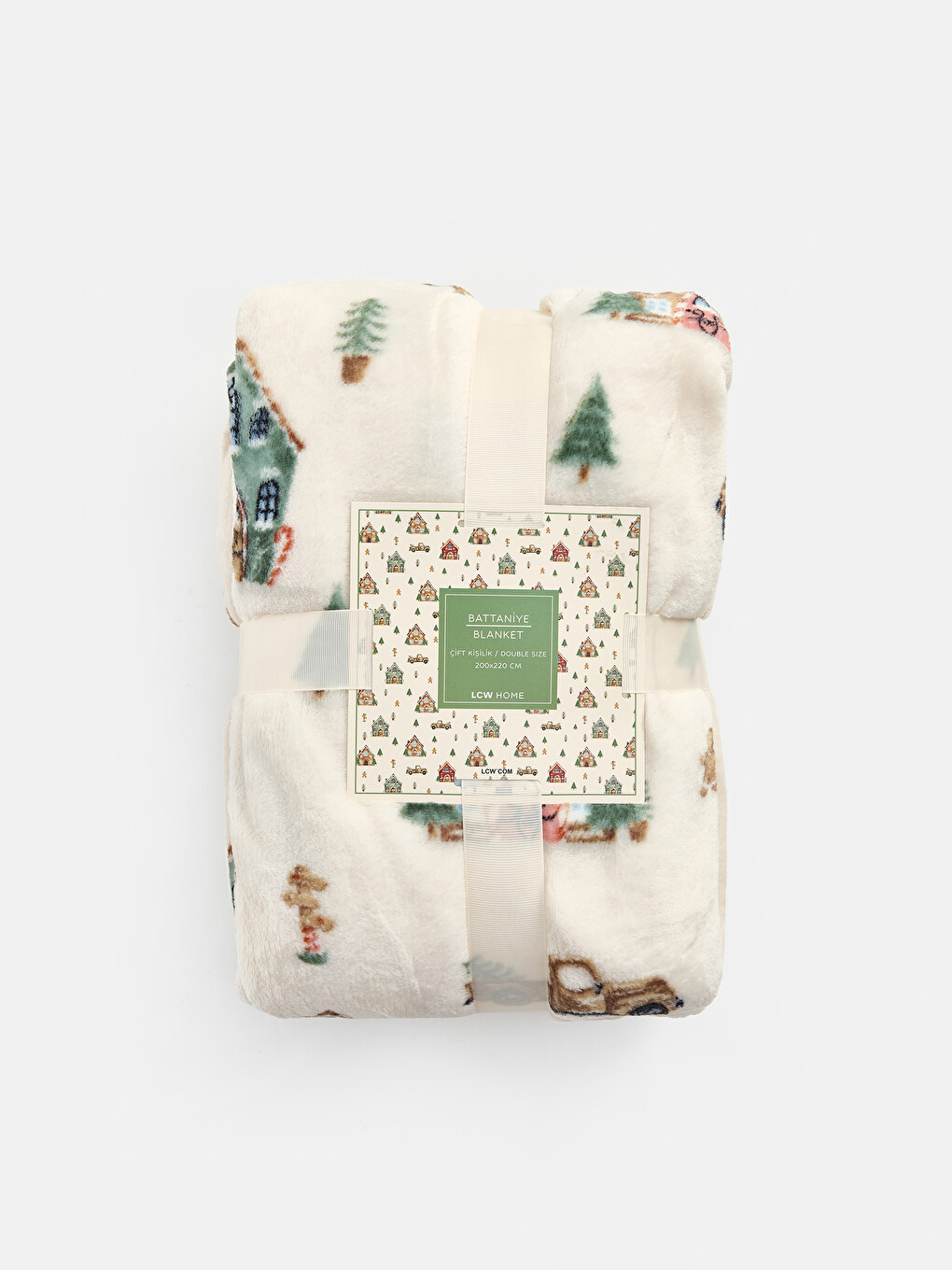 Beige Double Blanket-1