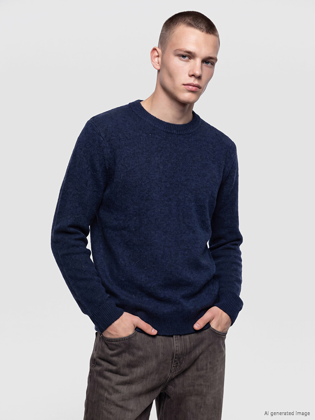 Indigo Džemper Muškarac