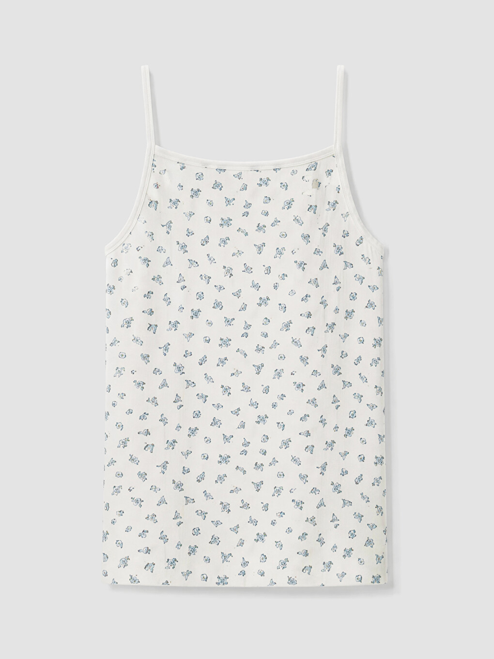 Girl White Vest-2