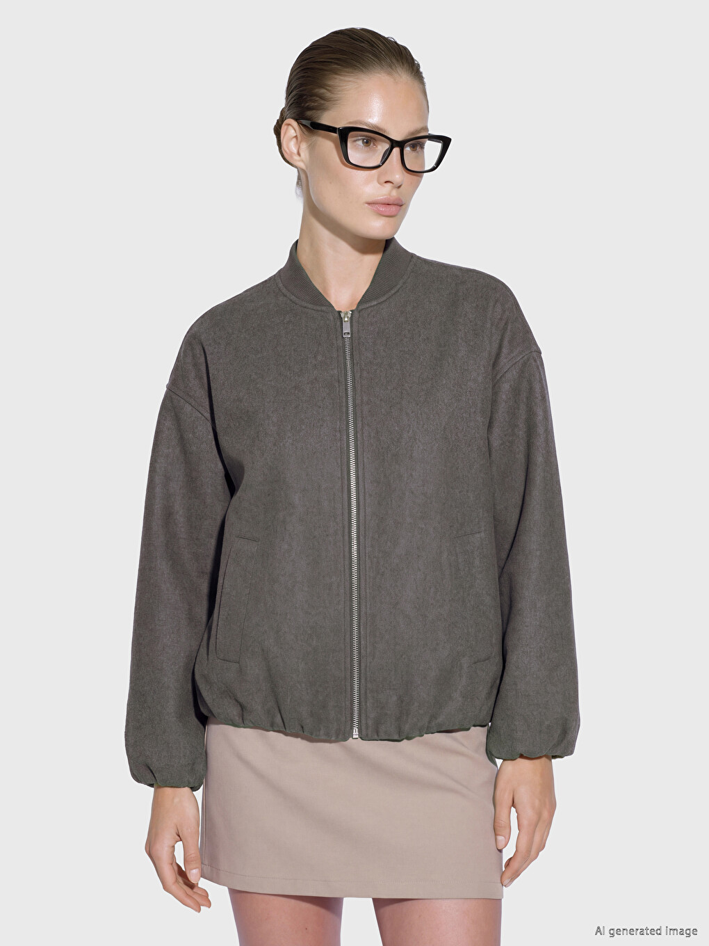 Woman Anthracite Jacket-1