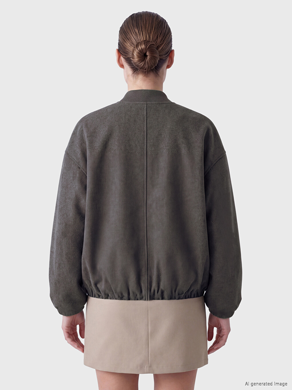 Woman Anthracite Jacket-3