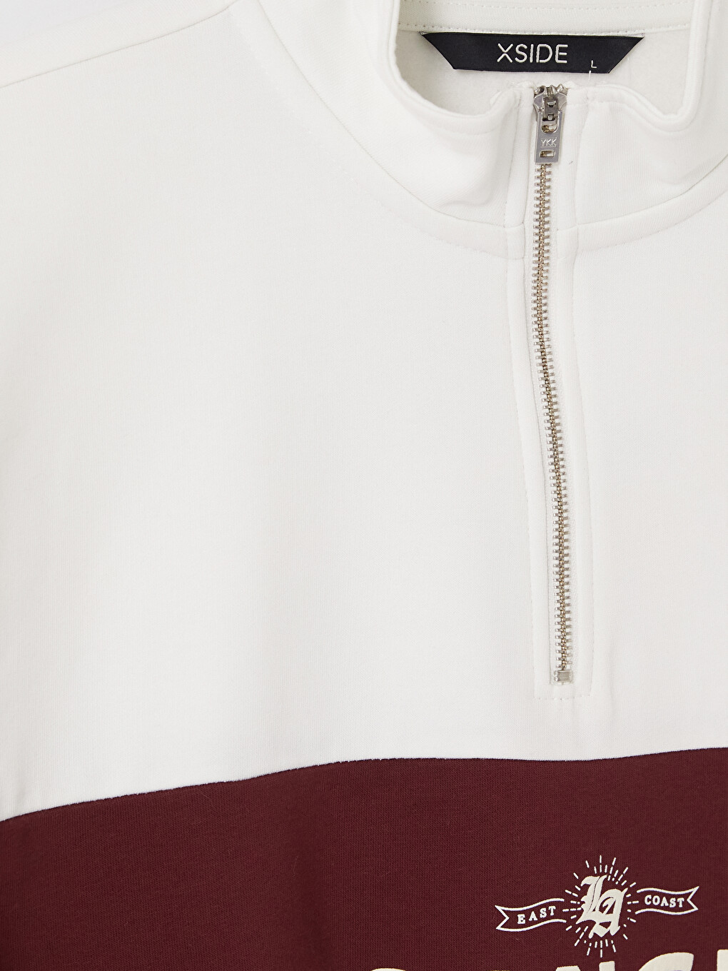 Mock Neck Men's Thick Sweatshirt-2