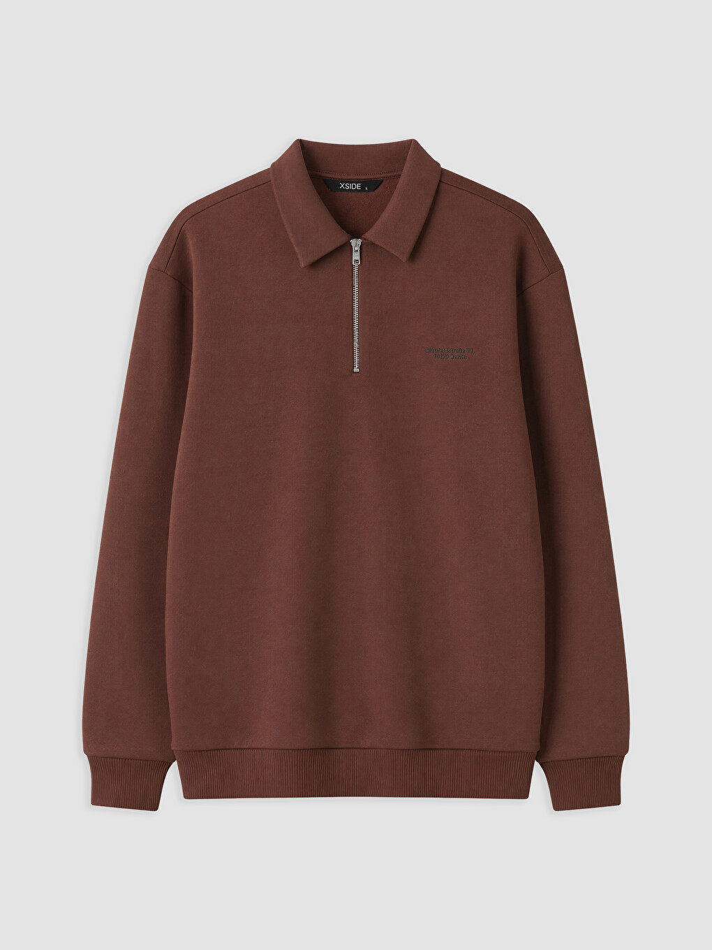 Man Bordeaux Sweatshirt-4