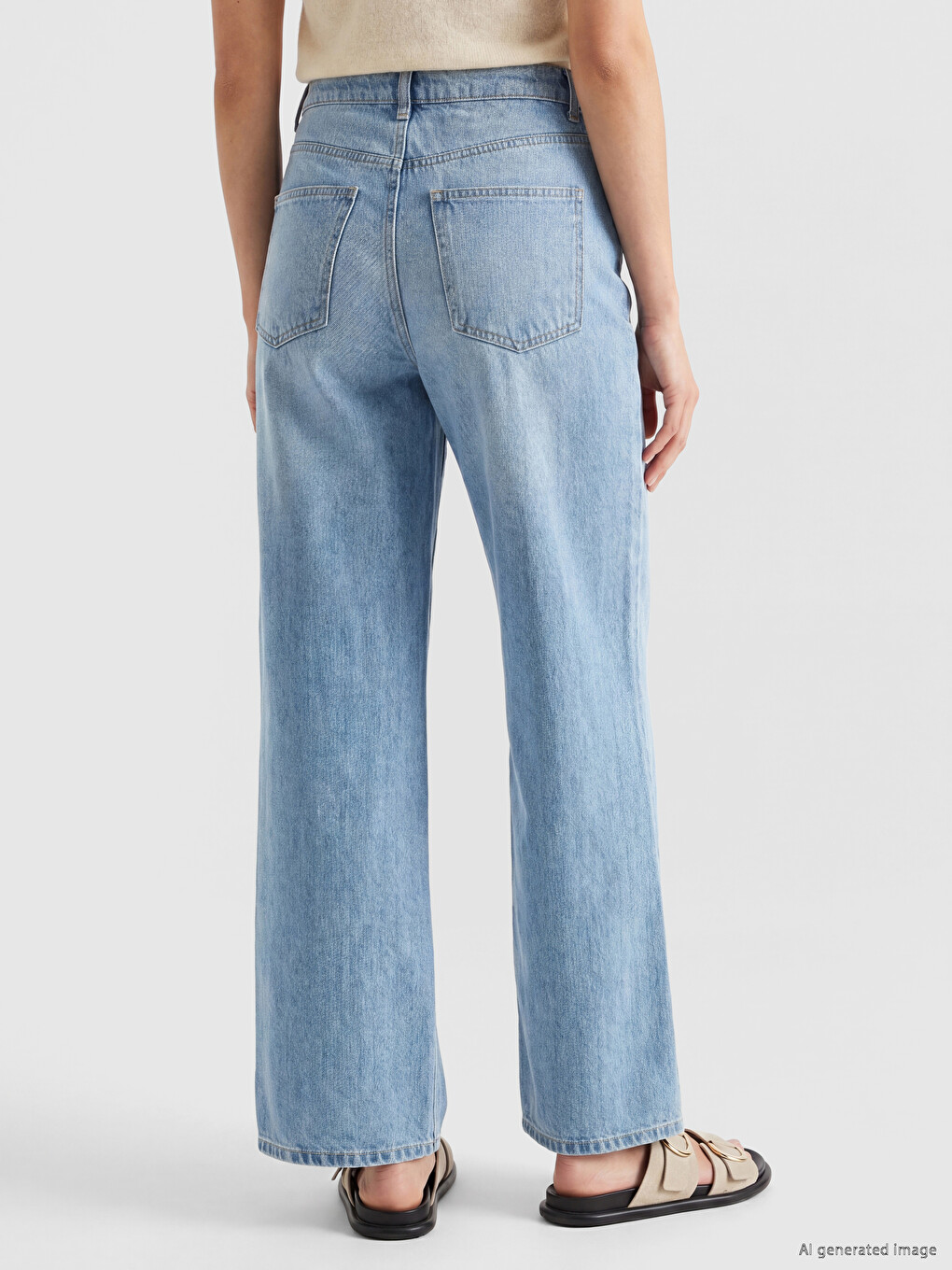 Culotte Fit Women's Jeans-3
