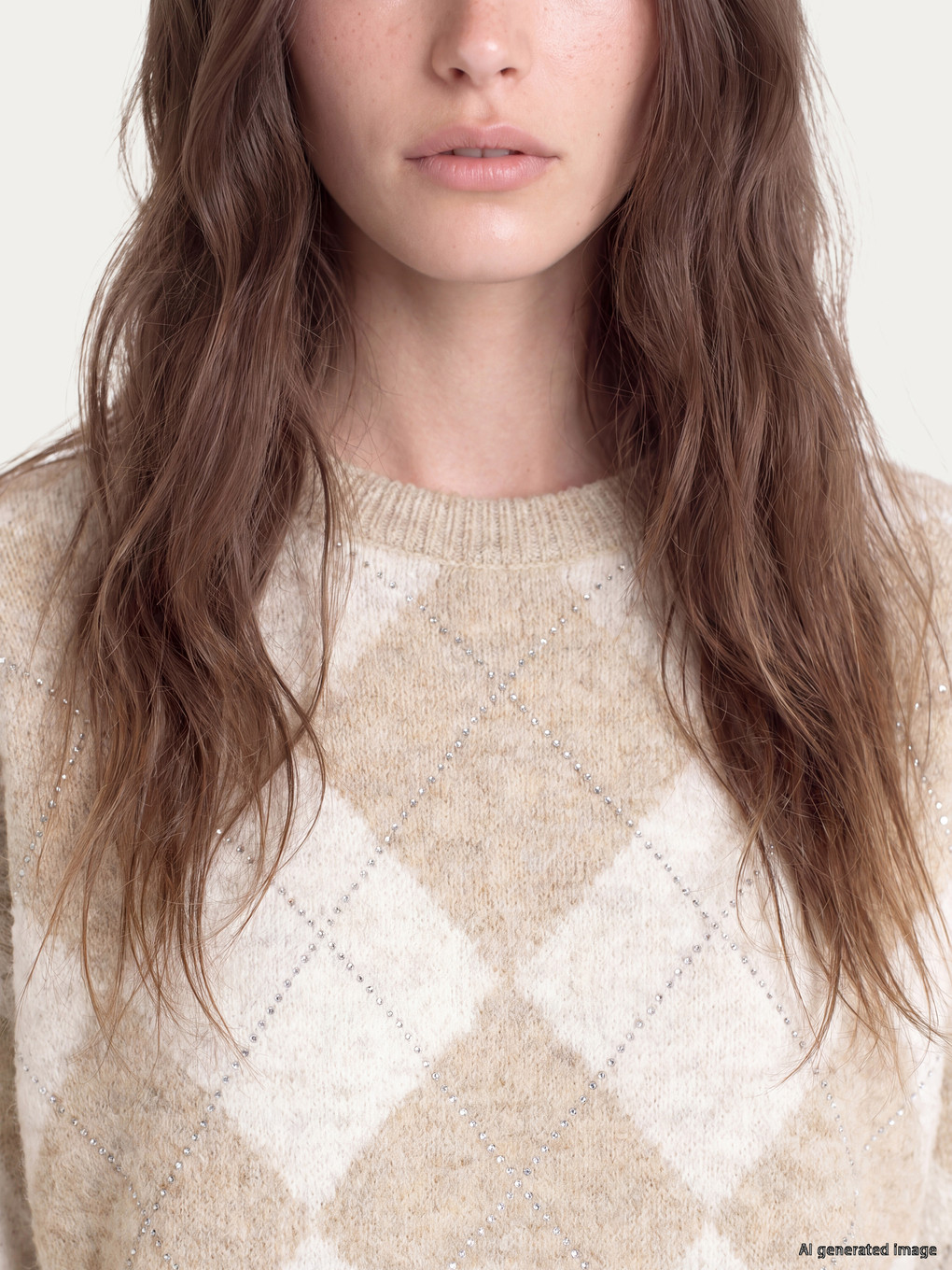 Woman Ecru Sweater-2