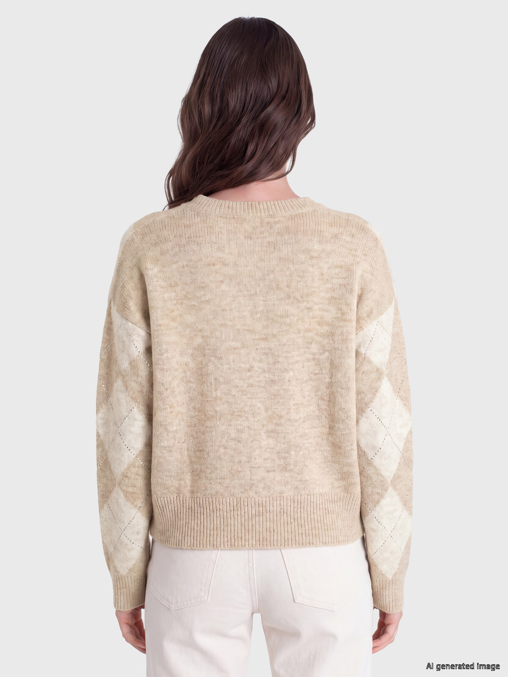 Woman Ecru Sweater-3