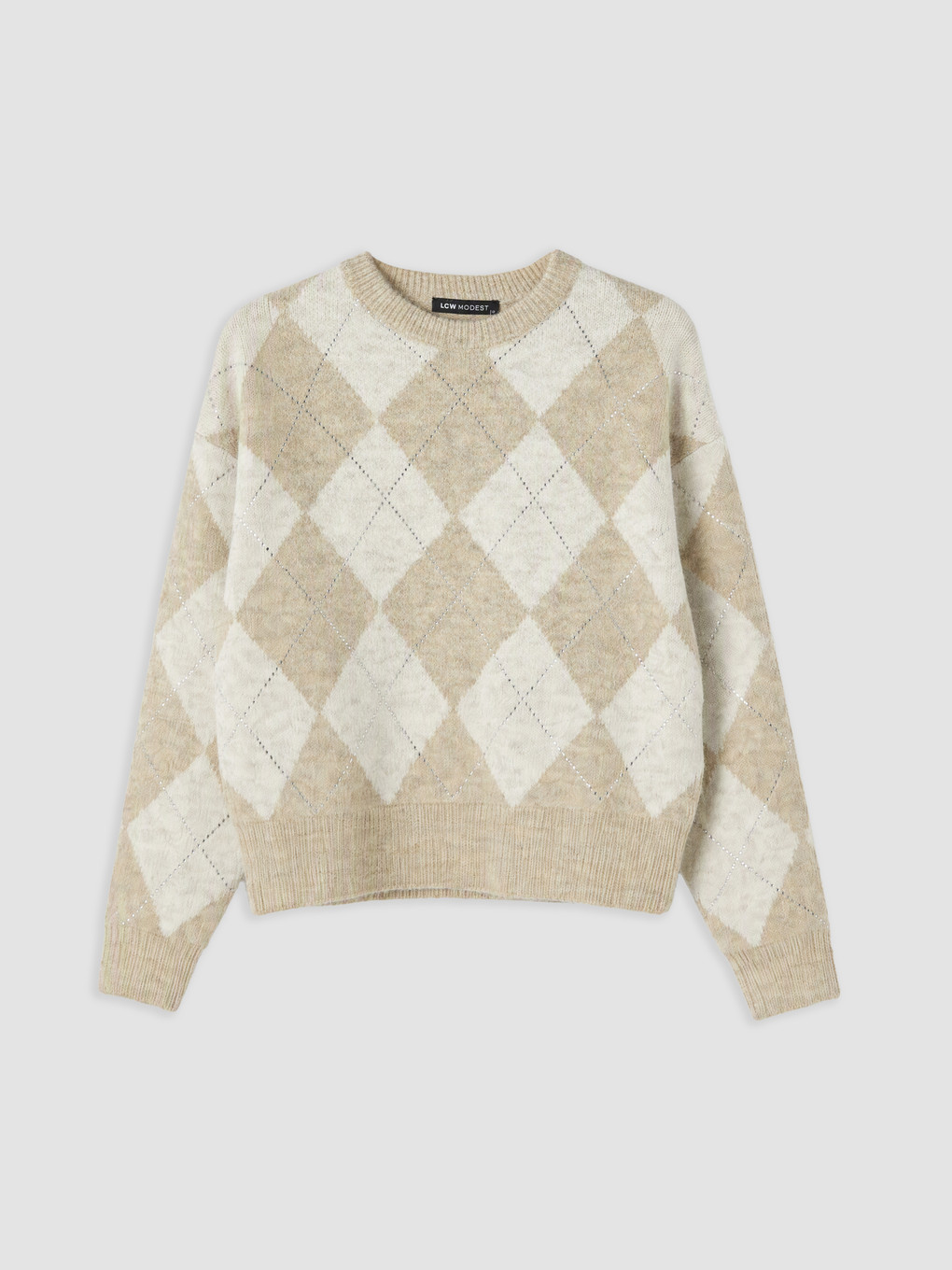Woman Ecru Sweater-4