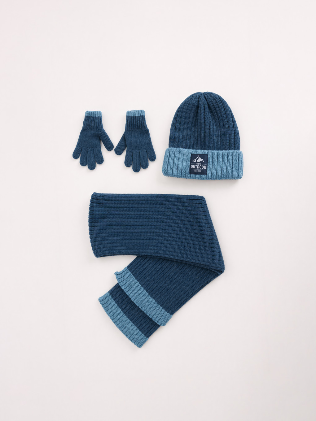 Boys' Knitwear Scarf Beanie Glove Set