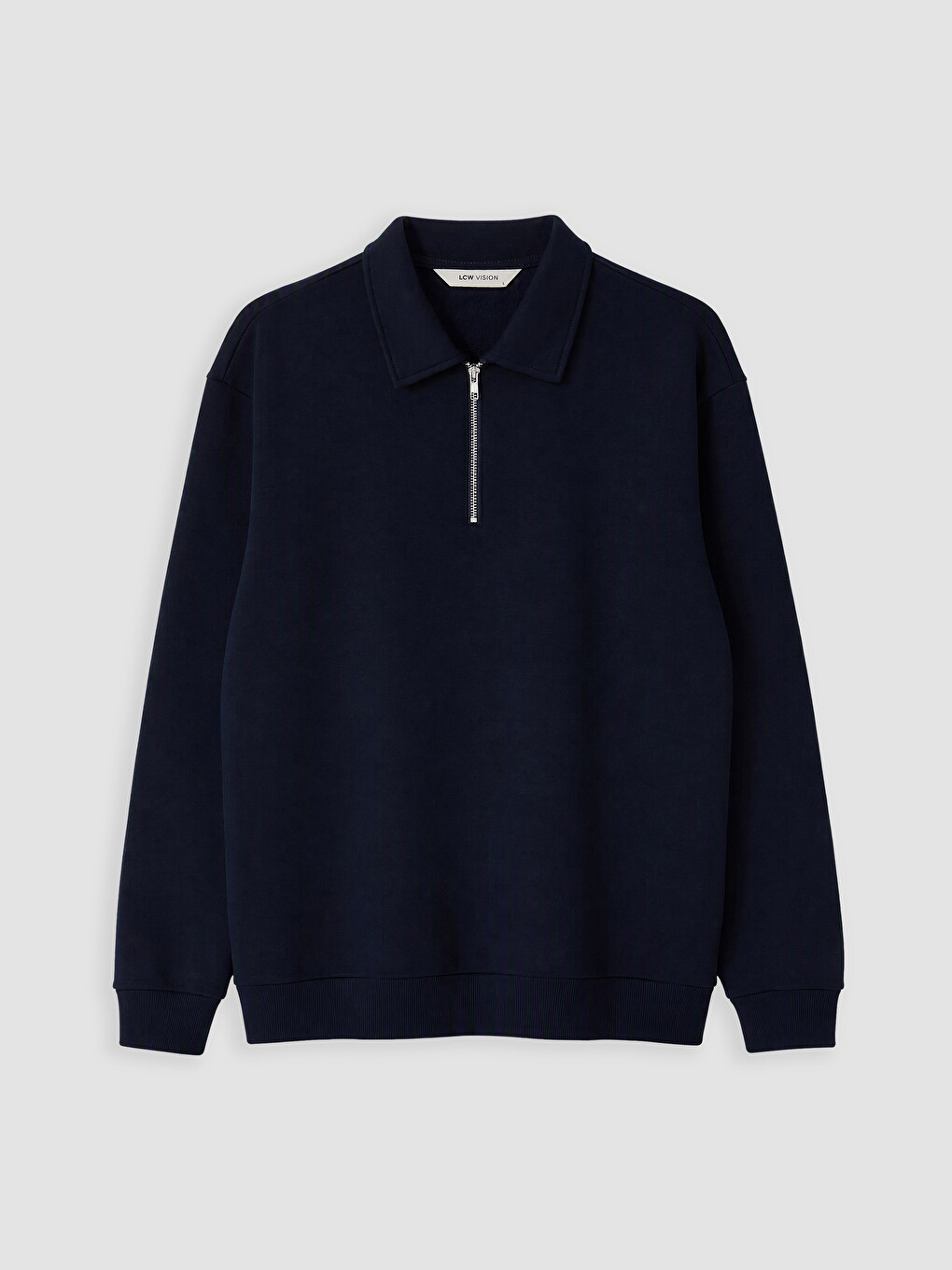 Man Navy Sweatshirt
