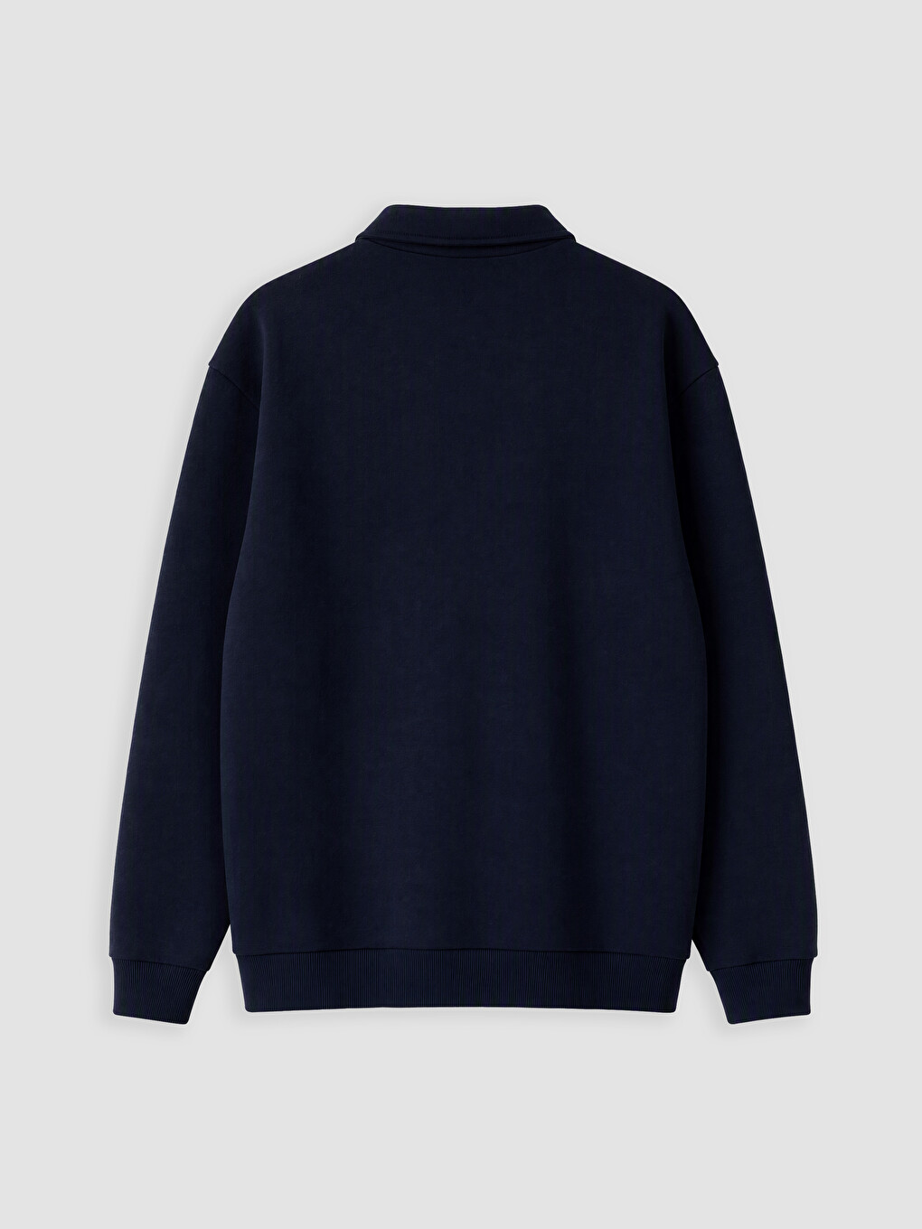 Man Navy Sweatshirt-2