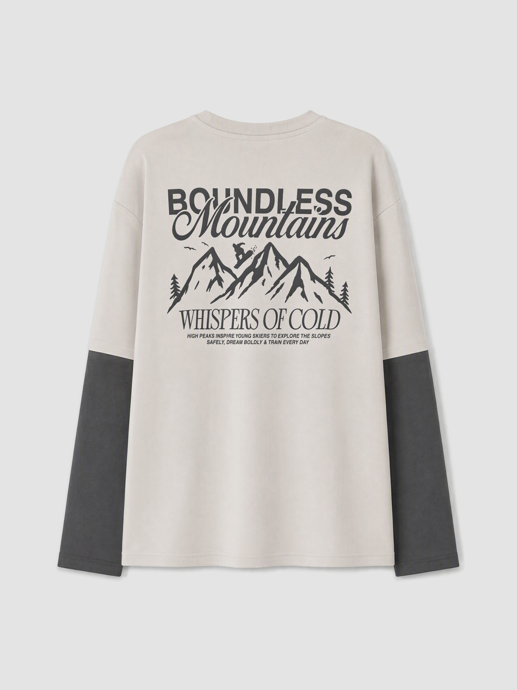 Crew Neck Boys' T-shirt-1