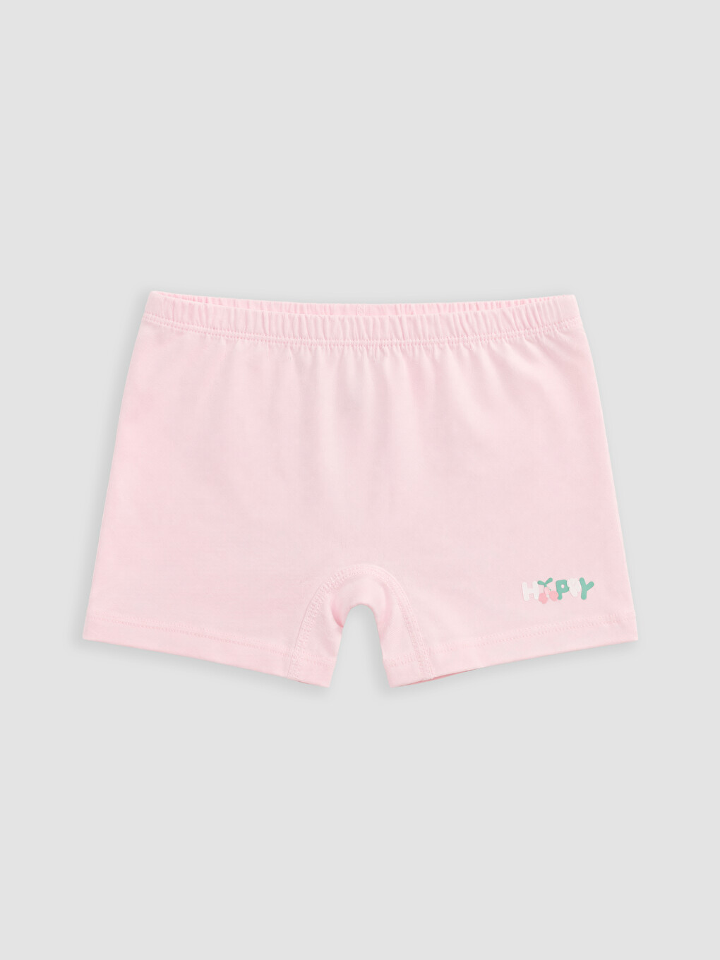 Pembe Kız Çocuk Baskılı Boxer