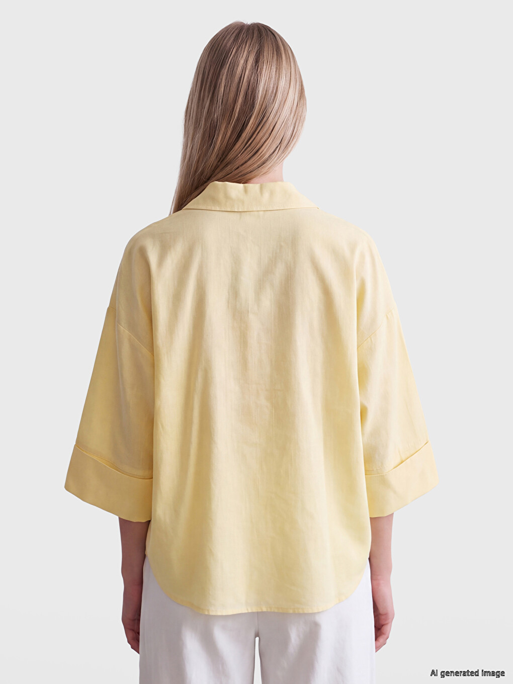 3/4 Sleeved Women's Shirt-3