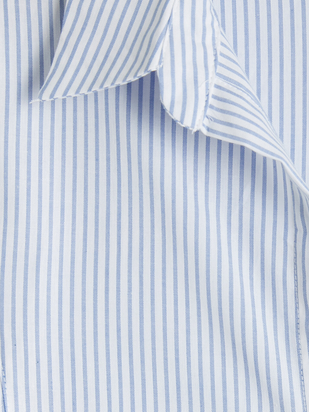 Striped Poplin Women's Shirt-1