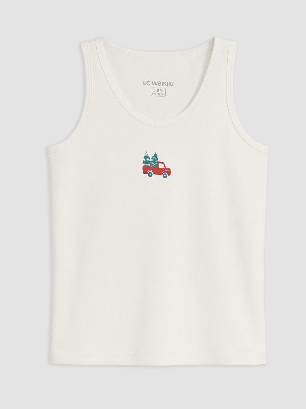 U Neck Boys' Vest 2 Pack-1