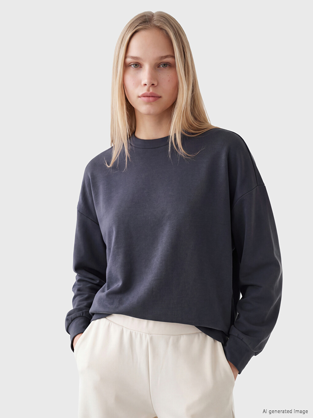 Soft Touch Oversize Women's Sweatshirt