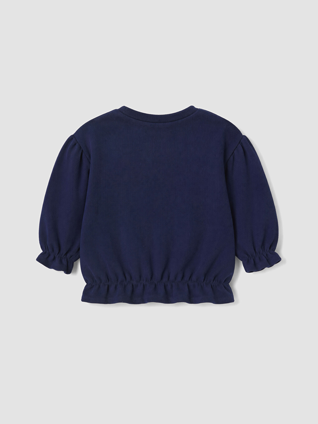 Crew Neck Bow Baby Girls' 2 Pack Sweatshirt-3