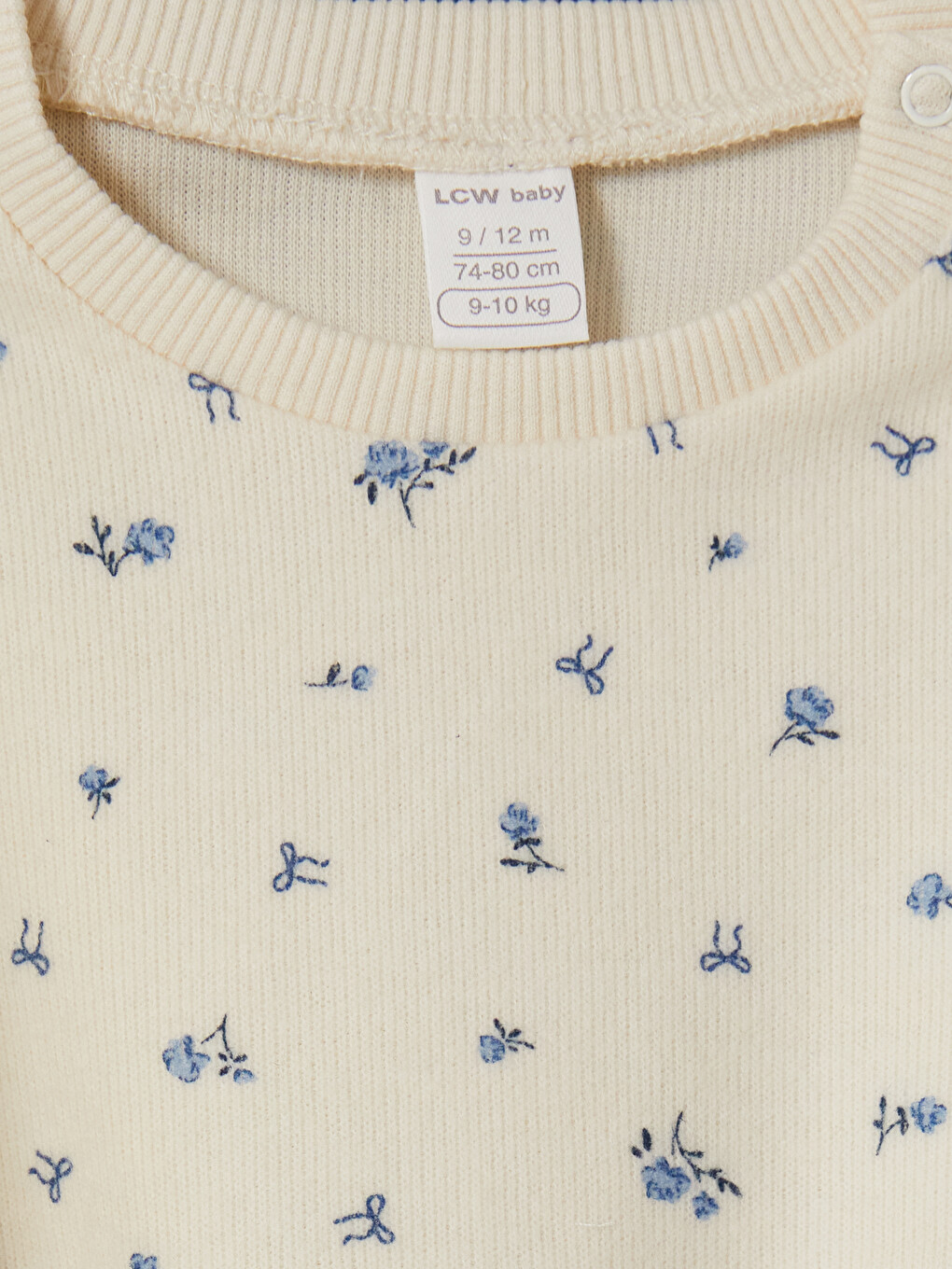 Crew Neck Bow Baby Girls' 2 Pack Sweatshirt-6