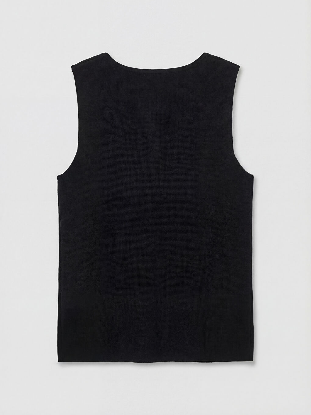 Siyah Aplike Detaylı Kadın Triko Kazak-1