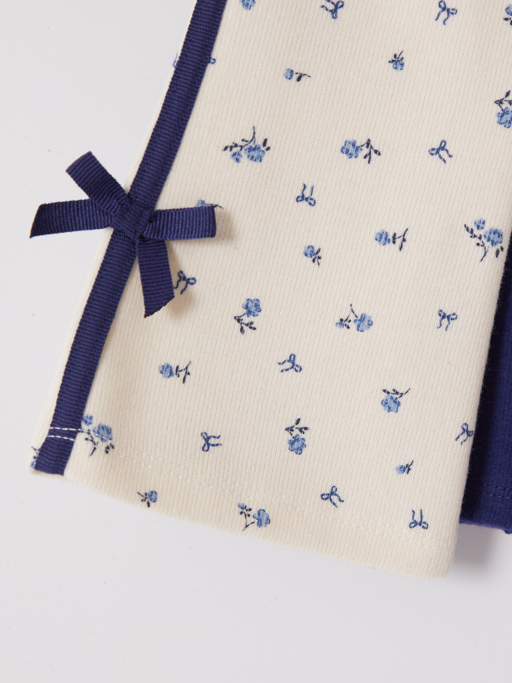 Baby Girl Navy Leggings-2