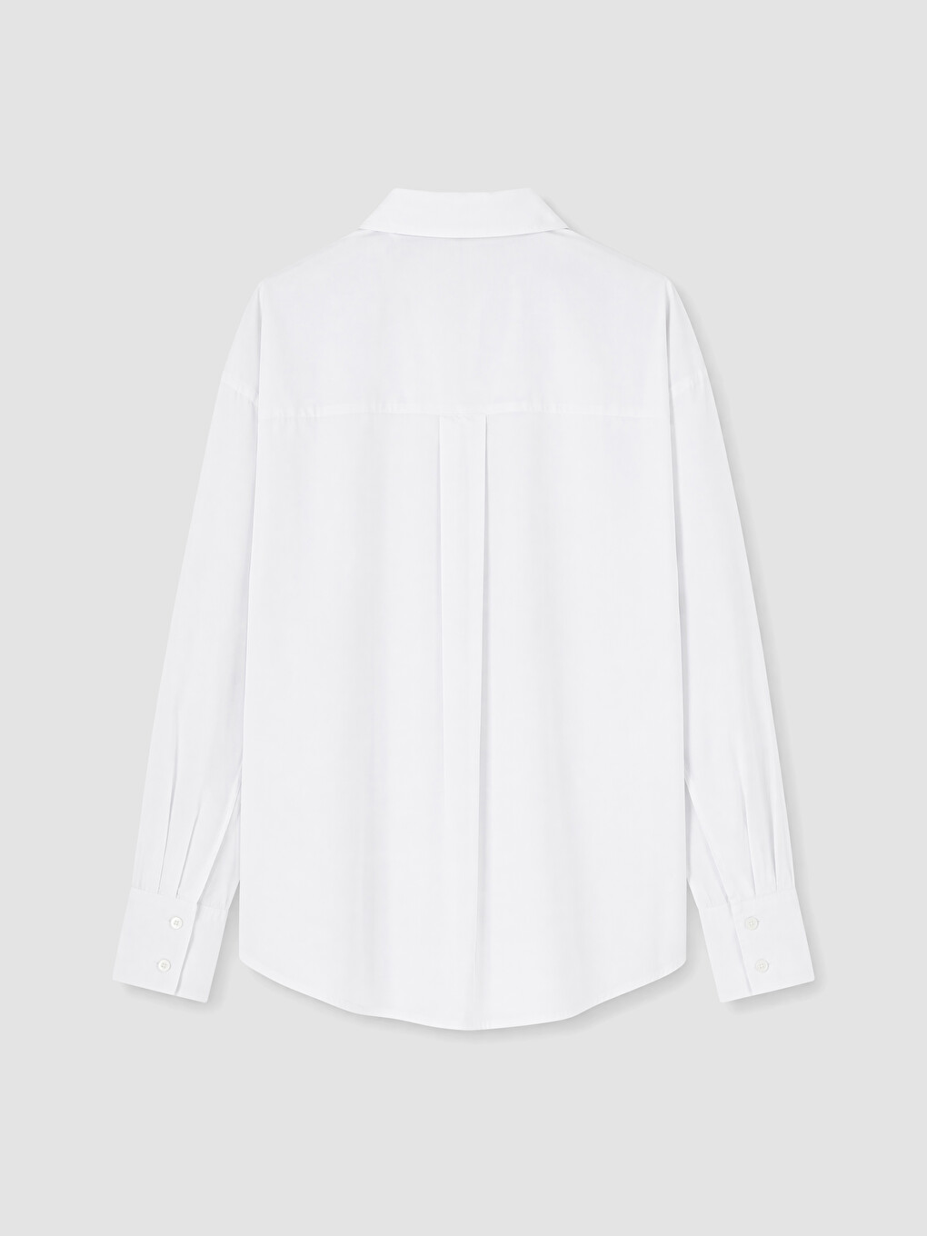 Oversize Poplin Women's Shirt-2