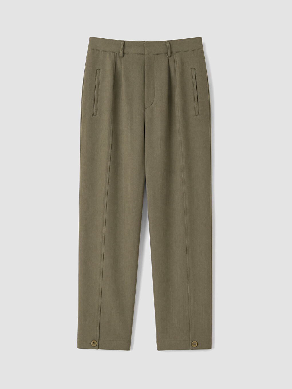 Woman Khaki Trousers-4