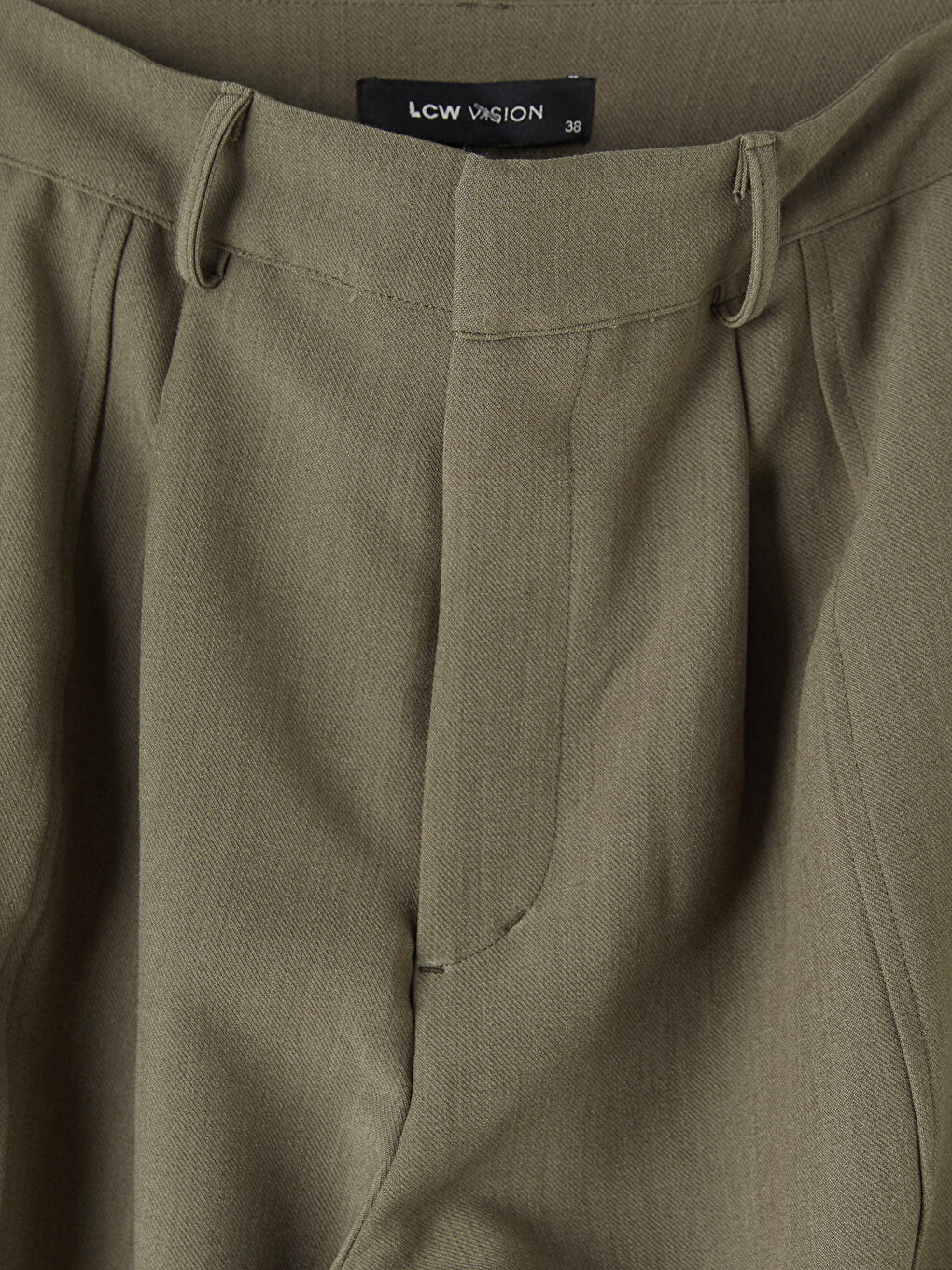 Woman Khaki Trousers-6