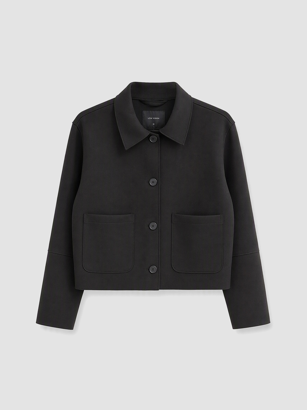 Faux Suede Women's Shirt Jacket